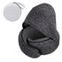 Hooded Memory Foam U-Shaped Travel Pillow, Foldable Light-Blocking for Napping on Planes and Trains—Dark Gray
