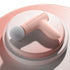 3-Speed Mini Portable Fascia Gun, USB-Rechargeable Low-Noise Muscle Massage Gun for Fitness and Home Use—Pink