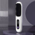 Portable Negative Ion Hair Straightener Brush, 3-Temperature Dual-Use Styling Comb for Travel and Home Use—White