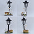 Creative Cute Duck Resin Flower Pot Solar Outdoor Light, Courtyard and Garden Decorative Ornament—Retro Lawn Ambiance Night Light, Multifunctional Flower Pot Ornament, Balcony Plant Decorative Floor Lamp