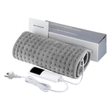 Electric Heating Waist Wrap Belt 9 Heat Levels 4 Timer Auto Off, Soft Plush Thermal Heating Pad for Back Abdomen Shoulder Relief