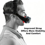Vocal Stress Relief Mouth Training Device with Adjustable Head Strap, Voice Projection Jaw Posture Corrector, Speech Singing Vocal Training Aid