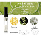 4 Pack Mini Perfume Sample Set, 5ml Travel Size Eau de Toilette Sprays, Woody Citrus Floral Fragrance Trial Kit, Long Lasting Neutral Scent Tester Vials for Men Women