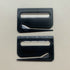 Portable Letter Opener Card Size Envelope Slitter with Ruler Lightweight Mail Opening Cutter for Office Home-Black