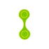 Magnetic Reflective Safety Clip, Double Sided Night Running Visibility Marker for Jogging Cycling Walking-Green