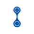 Magnetic Reflective Safety Clip, Double Sided Night Running Visibility Marker for Jogging Cycling Walking-Blue