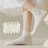 10-Pair White Series Ankle Socks, Women&