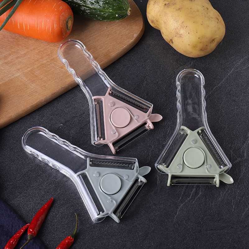 1PC 3-in-1 Peeler, Slicer and Grater – Pink