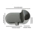 Silicone Soap Dish – Universal Non-Slip Soap Holder Tray for Handmade Soap – Grey