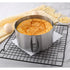 Adjustable Mousse Ring, Stainless Steel Round Cake Mold – 16-30cm Diameter, 8cm Height – Baking Tool for Cheesecake, Pastry, Sandwich, Salad & Cookie