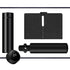 Luxury Corporate Gift Set Temperature Display Bottle Auto Umbrella Notebook, Premium Business Office Gift Hamper, All Weather Practical Employee Client Present-black