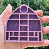 Wooden display stand for mini curiosities,Cathedral