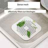 Silicone Sink Strainer for Kitchen & Bathroom – White