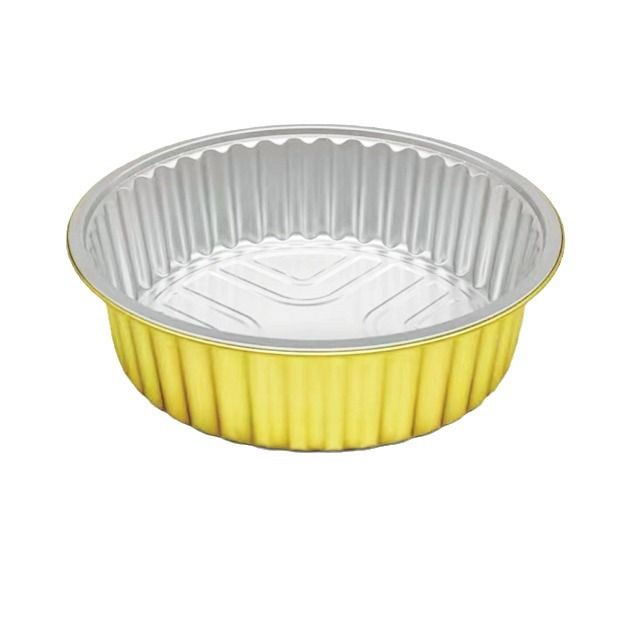 Picnic Thickened Takeout Hot Pot Disposable Tin Foil Pot Outdoor Tin Foil Pot Picnic Camping Aluminum Foil Pot Packaged as a Whole Set