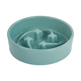 Ceramic Slow Feeder Bowl Anti-Choke Pet Bowl