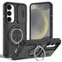 2-in-1 Magnetic Sliding Lens Case, Black for Samsung S25