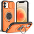 Red Warrior 2-in-1 Magnetic Sliding Lens Case orange for iPhone 12