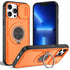 Red Warrior 2-in-1 Magnetic Sliding Lens Case orange for iPhone 13