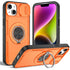 Red Warrior 2-in-1 Magnetic Sliding Lens Case orange for iPhone 14