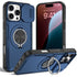 2-in-1 Magnetic Sliding Lens Case, Blue for iPhone 16 Pro