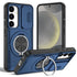 2-in-1 Magnetic Sliding Lens Case, Blue for  Samsung S25