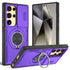 2-in-1 Magnetic Sliding Lens Case, Purple for Samsung S25Ultra