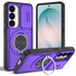 2-in-1 Magnetic Sliding Lens Case, Purple for Samsung S26