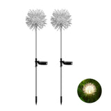 Solar Garden Light Outdoor Dandelion Garden Balcony Decoration Layout Inserted Lawn Lights