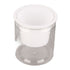 Automatic Water Absorbing Transparent Pot Creative Round Office Desktop Green Plant Hydroponic Plastic Flower Pots