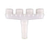 Sprinkler Head Plastic Multifunction Watering Misting Sprinkler for Garden Outdoor Agriculture Four Holes