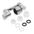 Swivel Faucet Extender Bendable 1080 Degree Rotating Universal Sink Faucet Aerator Extender for Kitchen Balcony Faucet