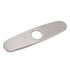 Sink Faucet Hole Cover Deck Plate Brushed 304 Stainless Steel Fishplate Bottom Plate Kitchen Faucet Decorative Panel