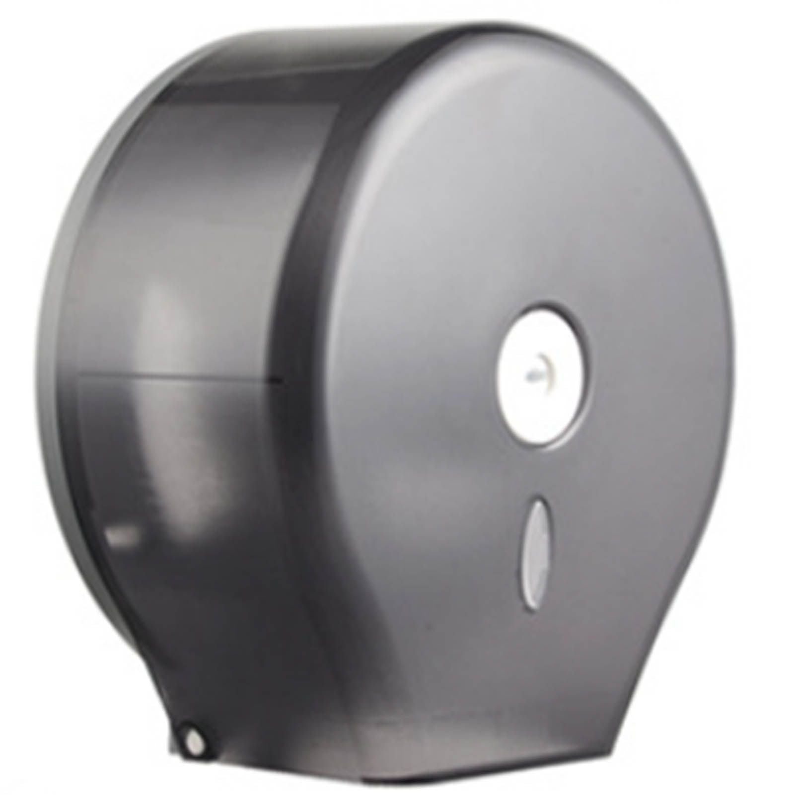 Paper Towel Dispenser Punch Free Wall Mounted Paper Towel Holder with Lock Design for Commercial Home Translucent Black