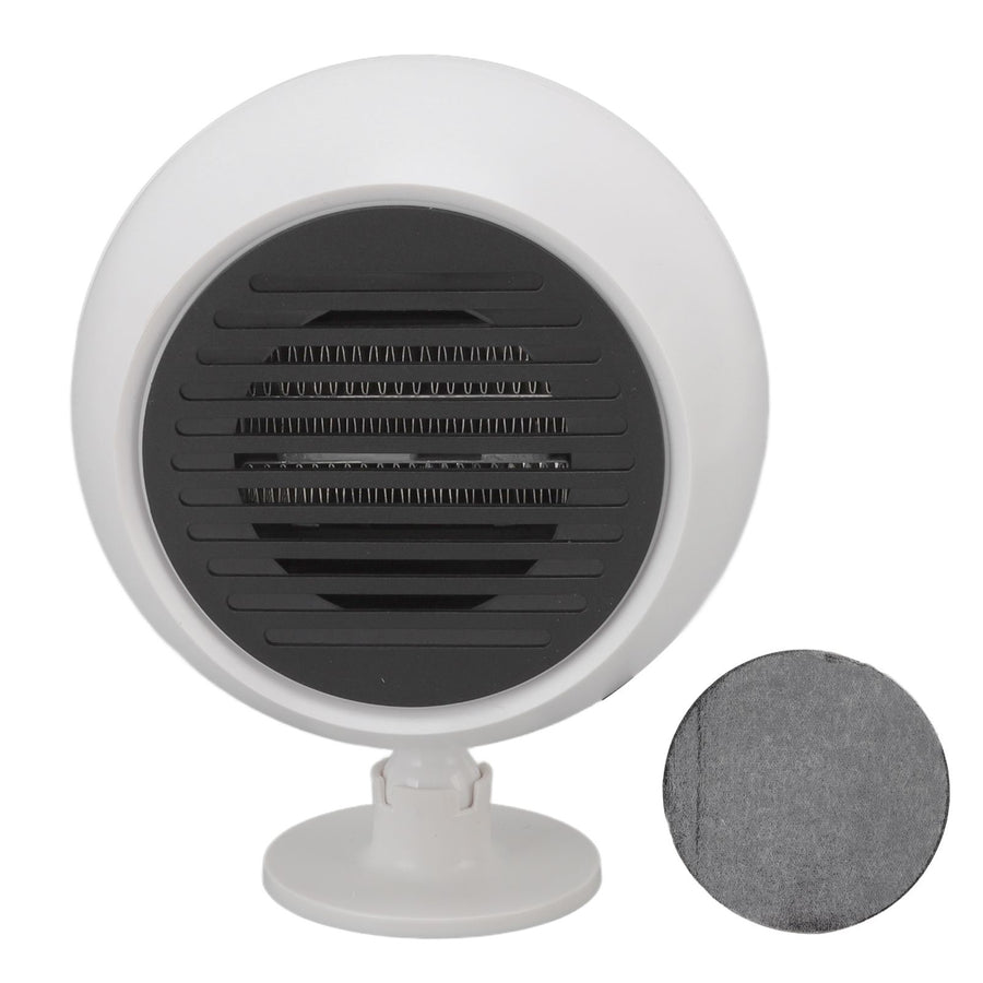 Car Heater Constant Temperature Low Noise Wide Angle 360° Adjustable Car Heater Fan White 24V