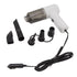 Car Vacuum Cleaner 360° Cleaning Washable Filter Screen Portable Handheld Vacuum Cleaner Inflator 12V White