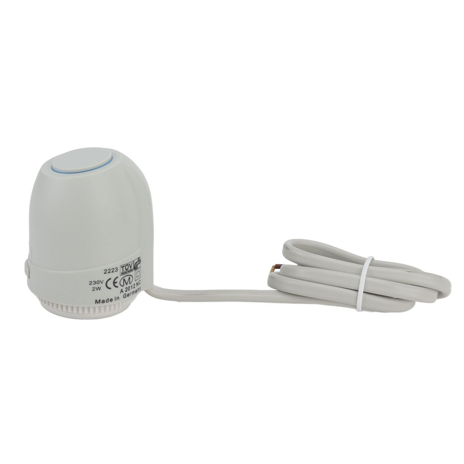 2W Electric Thermal Actuator Manifold Closed IP54 Waterproof Floor Heating Thermostatic Valve for Heating System 230V