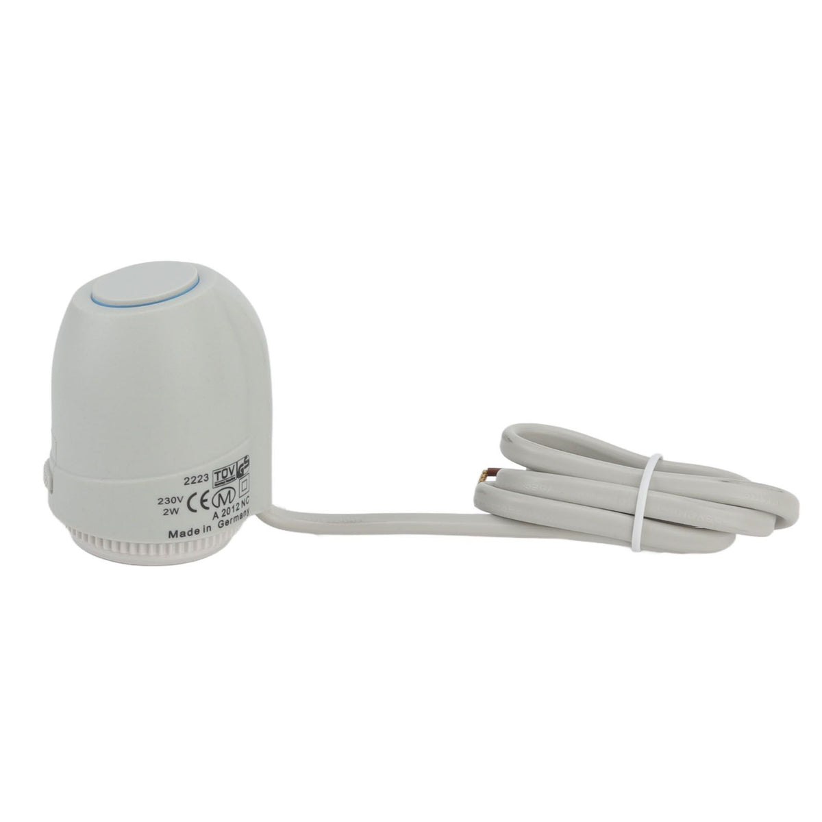2W Electric Thermal Actuator Manifold Closed IP54 Waterproof Floor Heating Thermostatic Valve for Heating System 230V