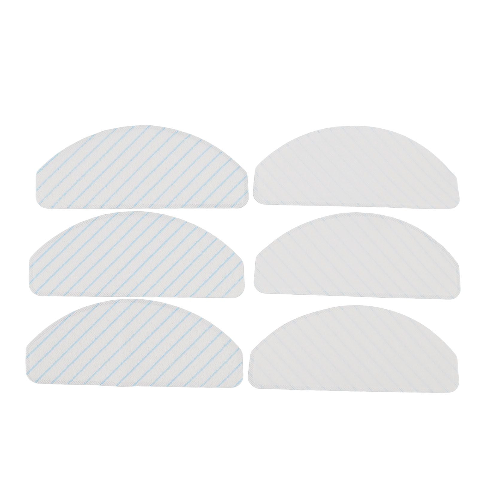 6 Pcs Mop Cloth for Yeedi Vac 2pro Vacuum Cleaner Cleaning Pads Replacement Parts Sweeper Accessories