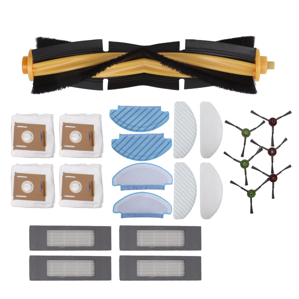 Sweeper Brush Filter Dust Bag Cloth and Rag Sweeper Accessories for DEEBOT OZMO T8 T8aivi Replacement
