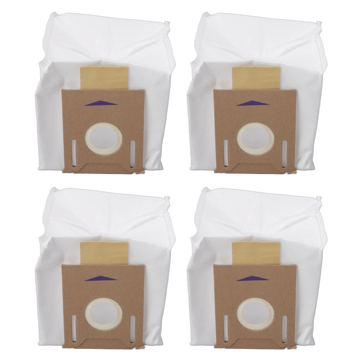 4PCS Sweeper Dust Bag High Efficiency Particulate Air Vacuum Cleaner Dust Bag Replacement for T8aivi Cleaning