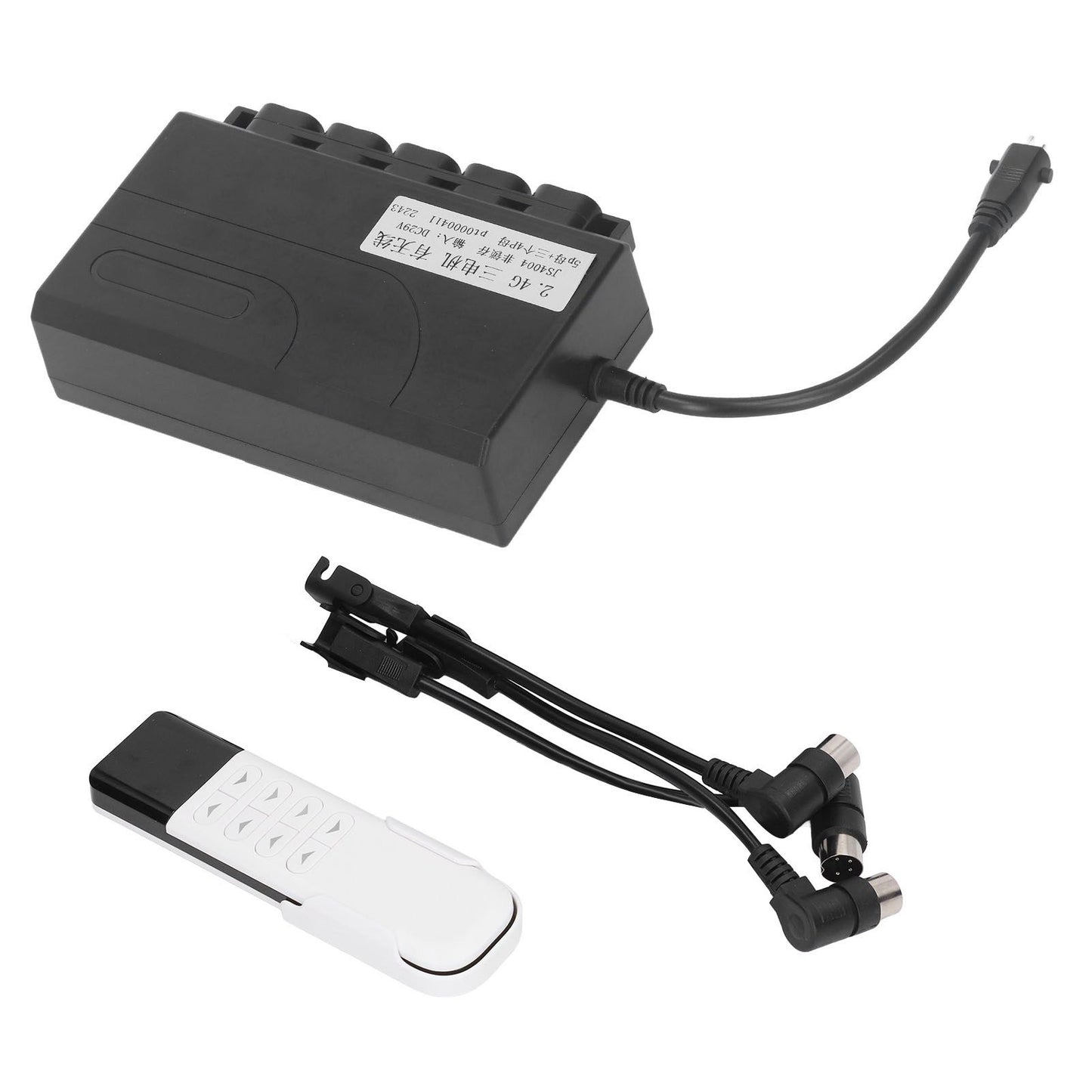 Recliner Wireless Controller Single 1 for 3 Motor 2.4GHz Reclining Furniture Controller for TV Window Bed Lifting DC 29V