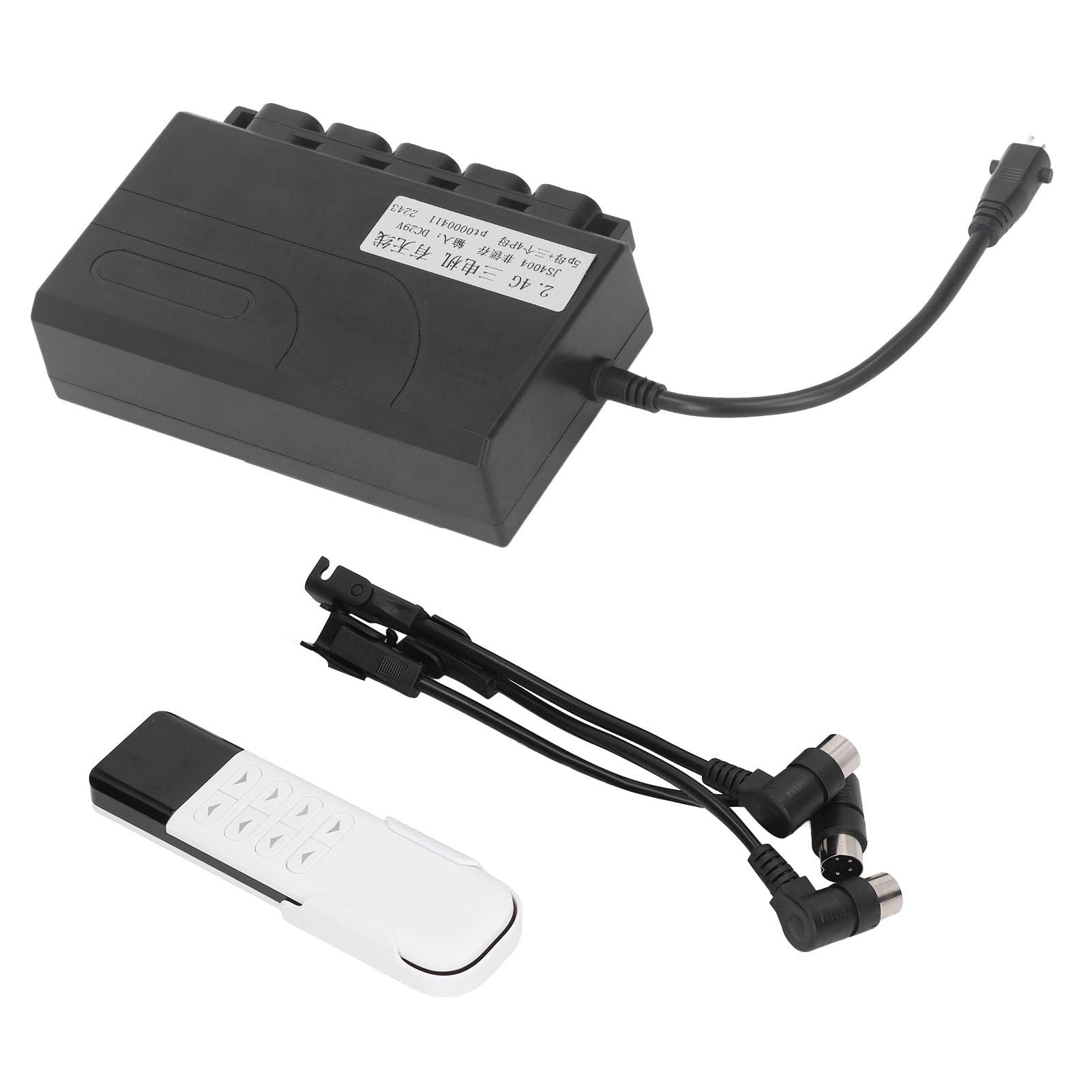 Recliner Wireless Controller Single 1 for 3 Motor 2.4GHz Reclining Furniture Controller for TV Window Bed Lifting DC 29V