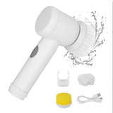 Electric Spin Scrubber Professional Cordless USB Rechargeable Automatic Handheld Cleaning Brush for Bathroom Kitchen