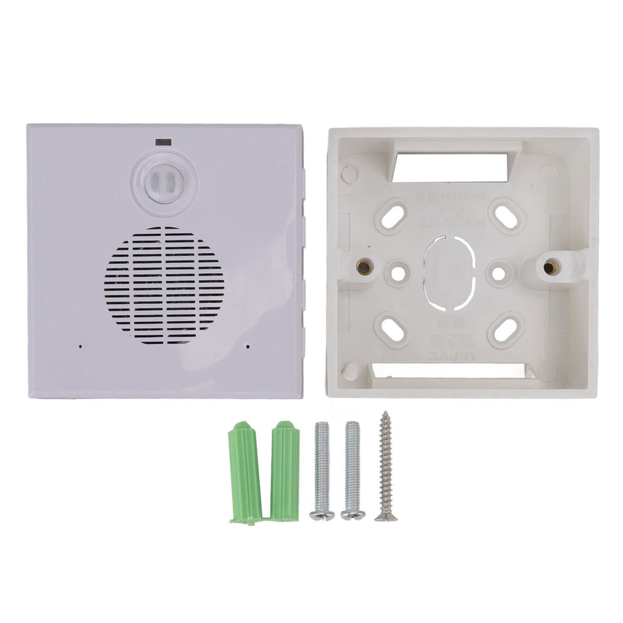 Motion Sensor Doorbell Human Infrared Induction Volume Adjustable Driveway Alarms for Bank Warehouse Enterprise 220V