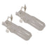 2PCS Measuring Tape Clip Aluminium Alloy with Three Installation Slots Measuring Tape Holder for Woodworking