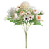 Artificial Flower Exquisite Lifelike Silk Cloth Faux Flower for Photography Wedding Home Shop Decoration Champagne