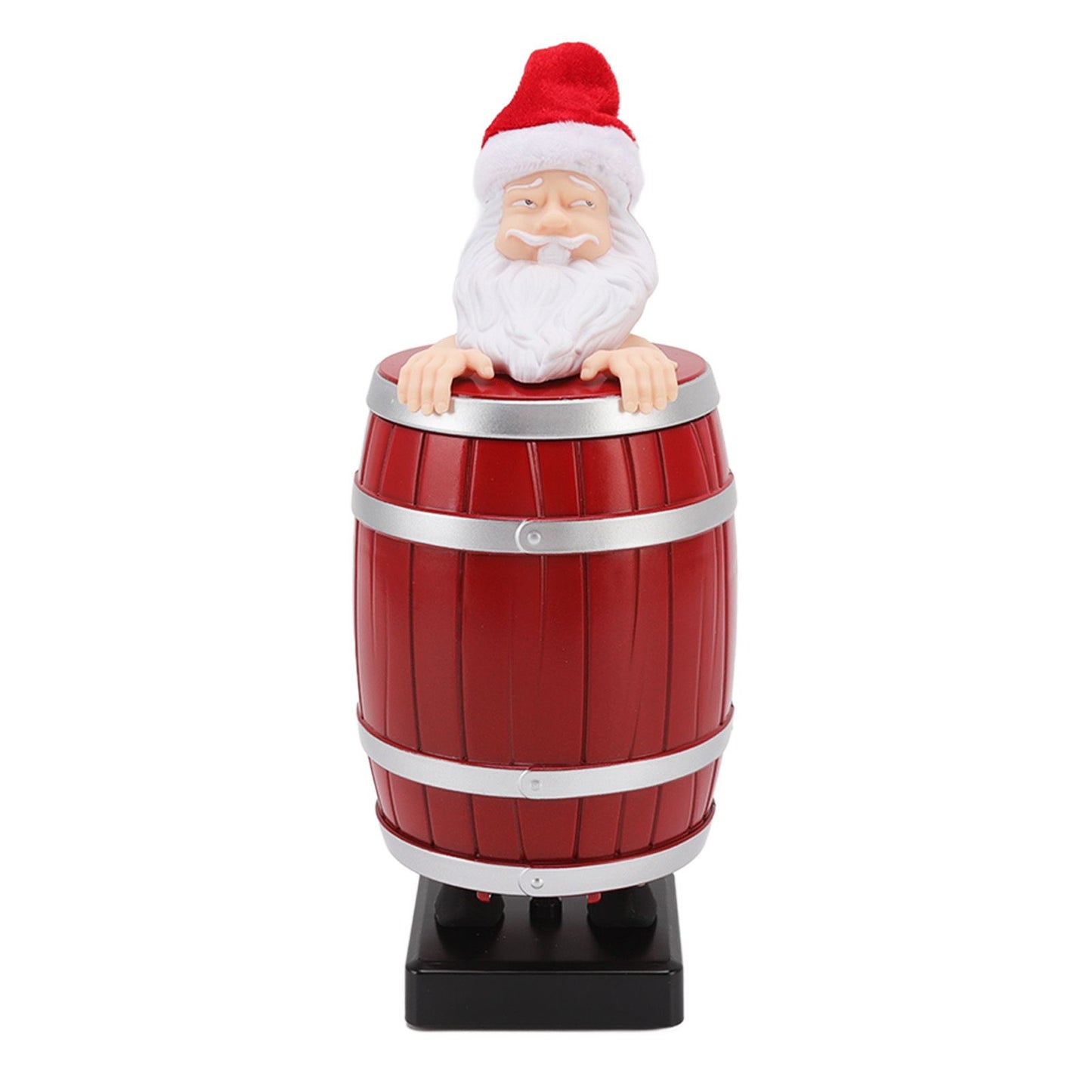 Funny Cigarette Holder Wooden Barrel Automatic Cigarette Box Decoration Props for Adults Over 18 Years Old
