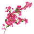 120cm Artificial Silk Bougainvillea Branches Faux Rose Red Bougainvillea with Iron Wire Stems for Wedding Decoration