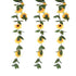 Artificial Sunflower Vines 200cm Length Lifelike Details Bright Colors Sunflower Garland for Parties Gardens Fences