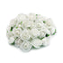 50PCS Simulation Rose Head Decorative Reusable Silk Fake Rose Flower for Wedding Party White